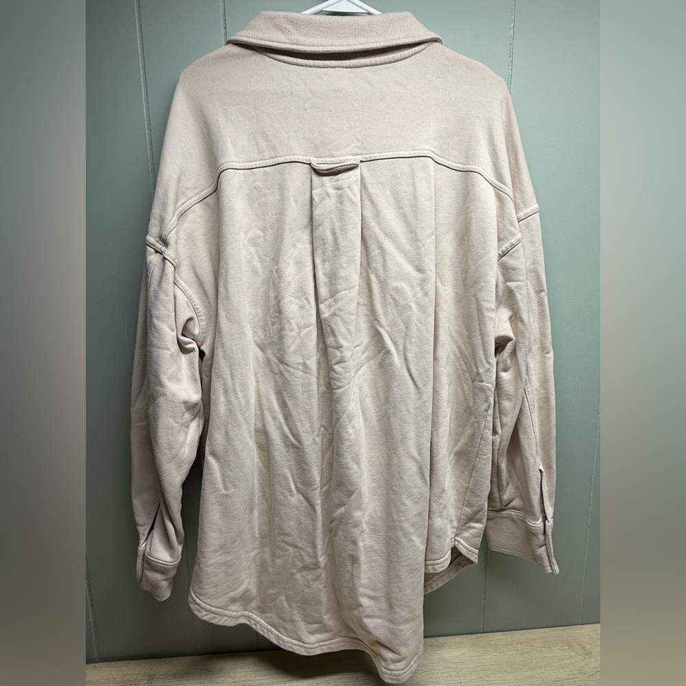 JoyLab Button-Up Sweatshirt - Picture 2 of 3